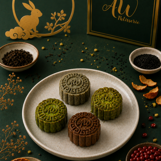 AW Assorted Mooncake Gift Box | Three Exquisite Flavors, Mid-Autumn Mooncake Recommendation