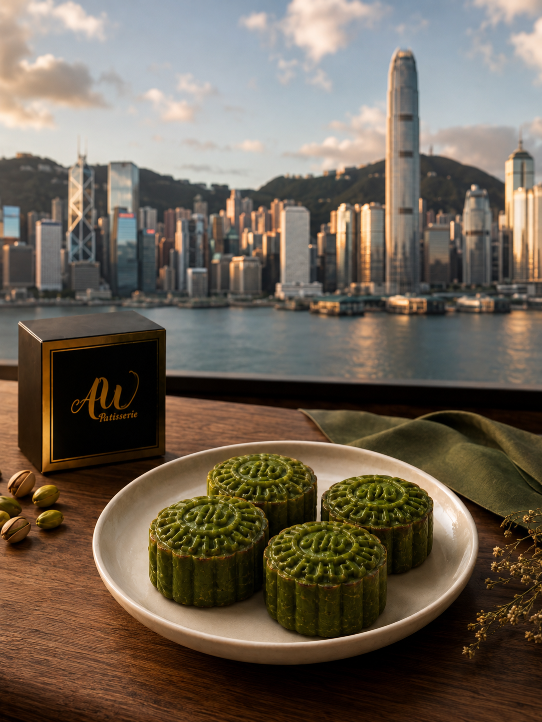 香港限量精心製作: 堅持嚴格控管每一道烘焙與熟成工序,無添加防腐劑,確保送達手中的每一顆月餅皆達最佳品質。