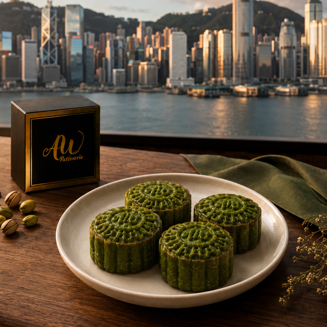 香港限量精心製作: 堅持嚴格控管每一道烘焙與熟成工序,無添加防腐劑,確保送達手中的每一顆月餅皆達最佳品質。