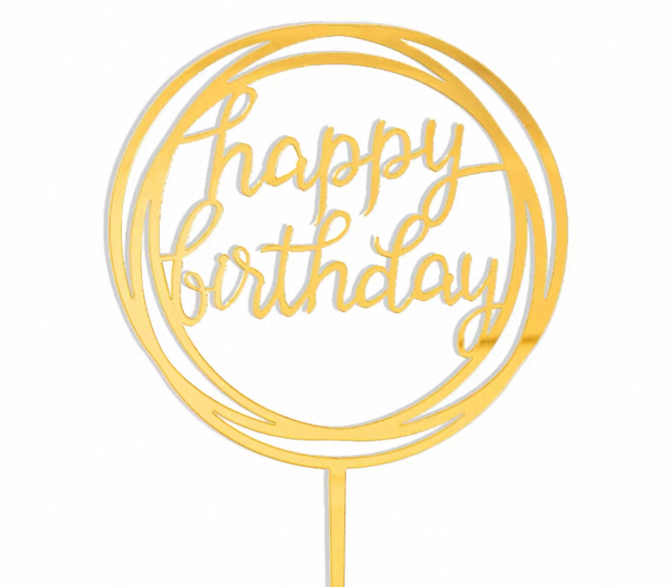 AW Patisserie 生日插牌