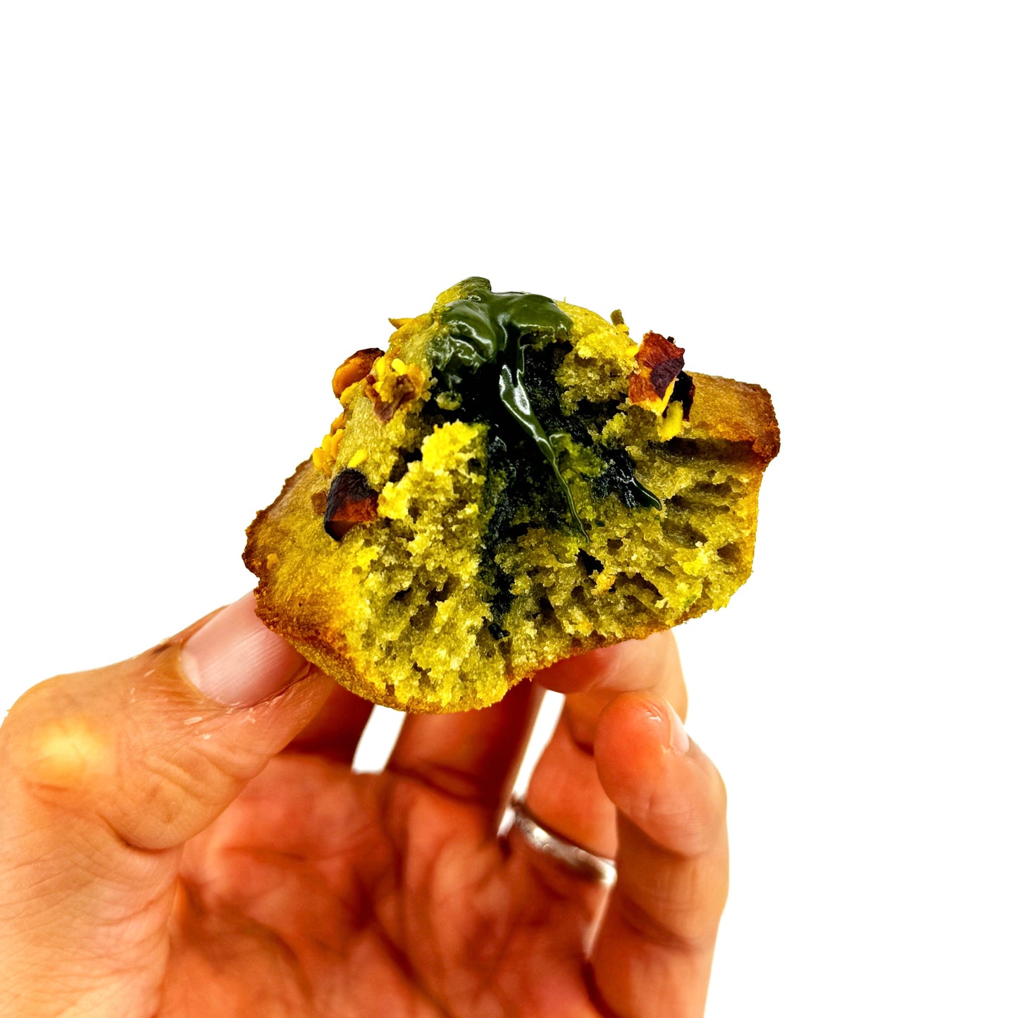 開心果瑪德蓮切面特寫