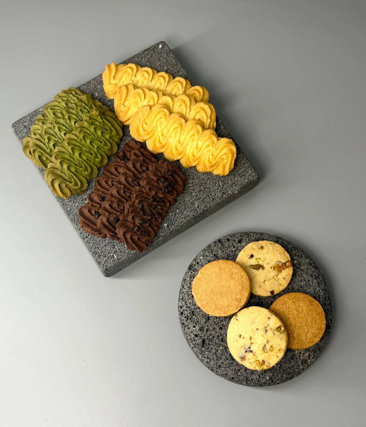 AW Patisserie 手工曲奇禮盒，多種口味 日本小山園抹茶牛油維也納手工曲奇 開心果純素手工曲奇，健康美味