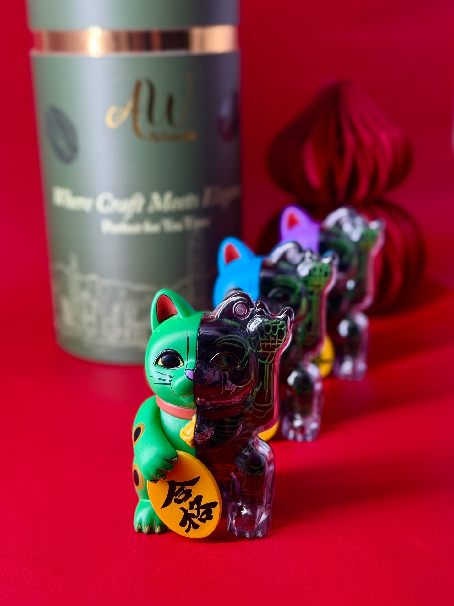 賀年開心果夾餡曲奇+招財貓禮盒幸運禮盒｜2026 新年限定