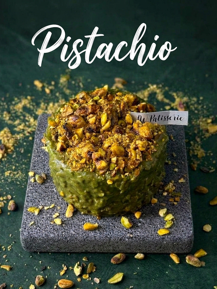 [A Must-Try for Pistachio Lovers] AW Patisserie Triple Pistachio Crunchy Cake