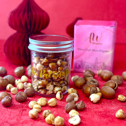 New Year's Caramel Hand-Roasted Hazelnut Crisps Gift Box | 2026 New Year Limited Edition