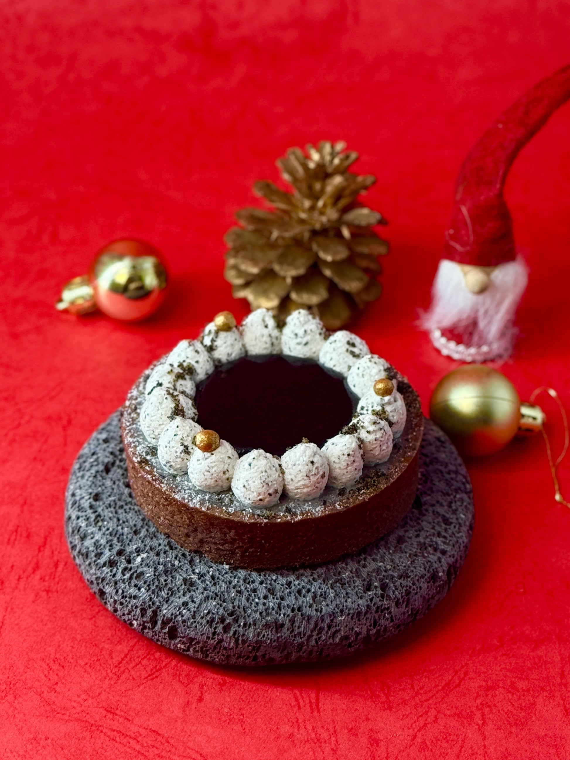 AW Patisserie 日本九鬼黑芝麻麻糬撻 