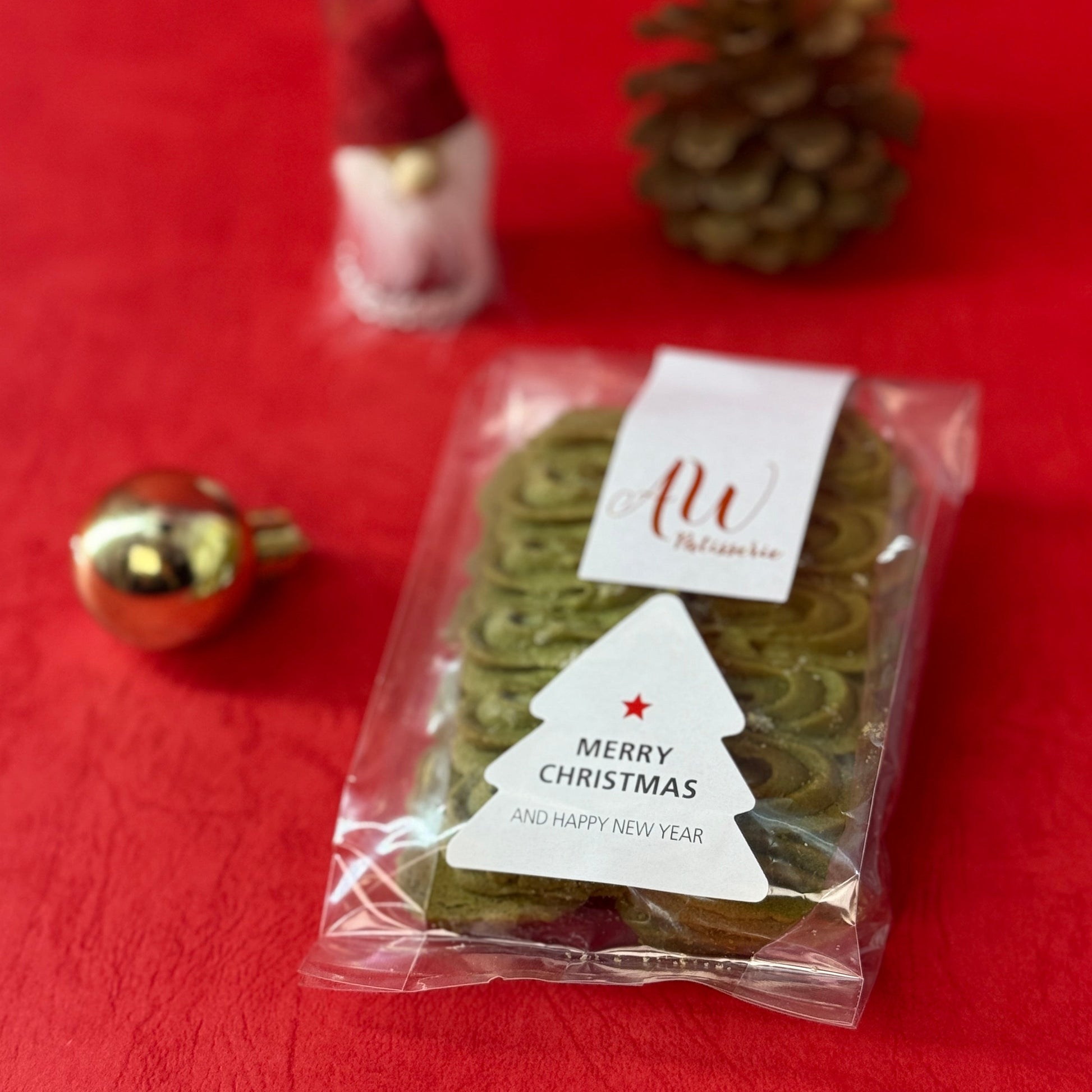 AW Patisserie Japanese Oyamamaru Matcha Butter Vienna Handmade Cookies