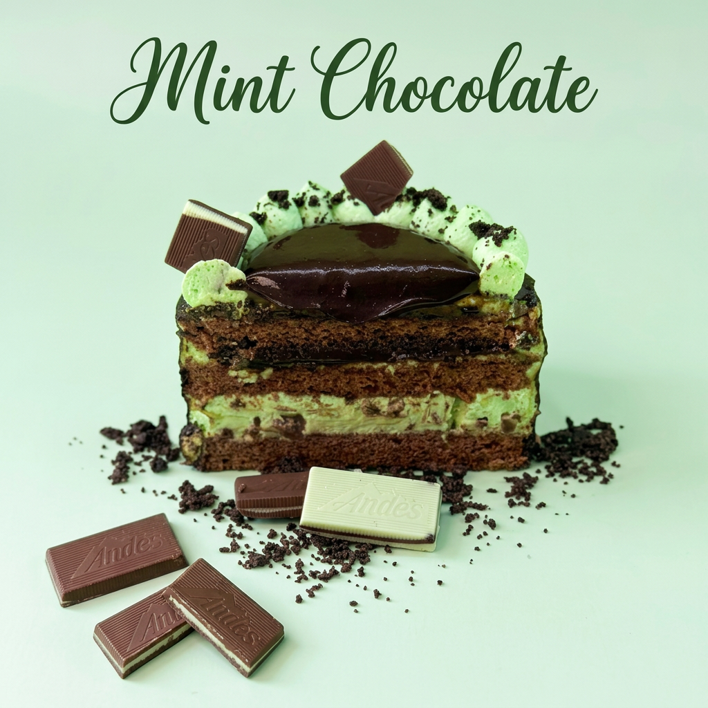 季節限定｜薄荷朱古力蛋糕｜清新濃郁雙重享受