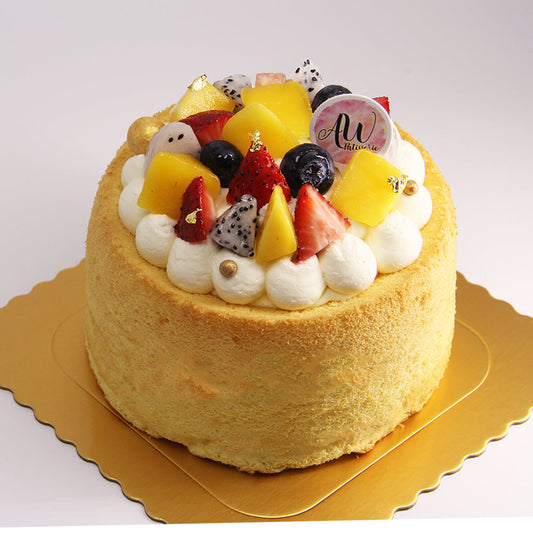 AW Patisserie 代糖雜果戚風蛋糕