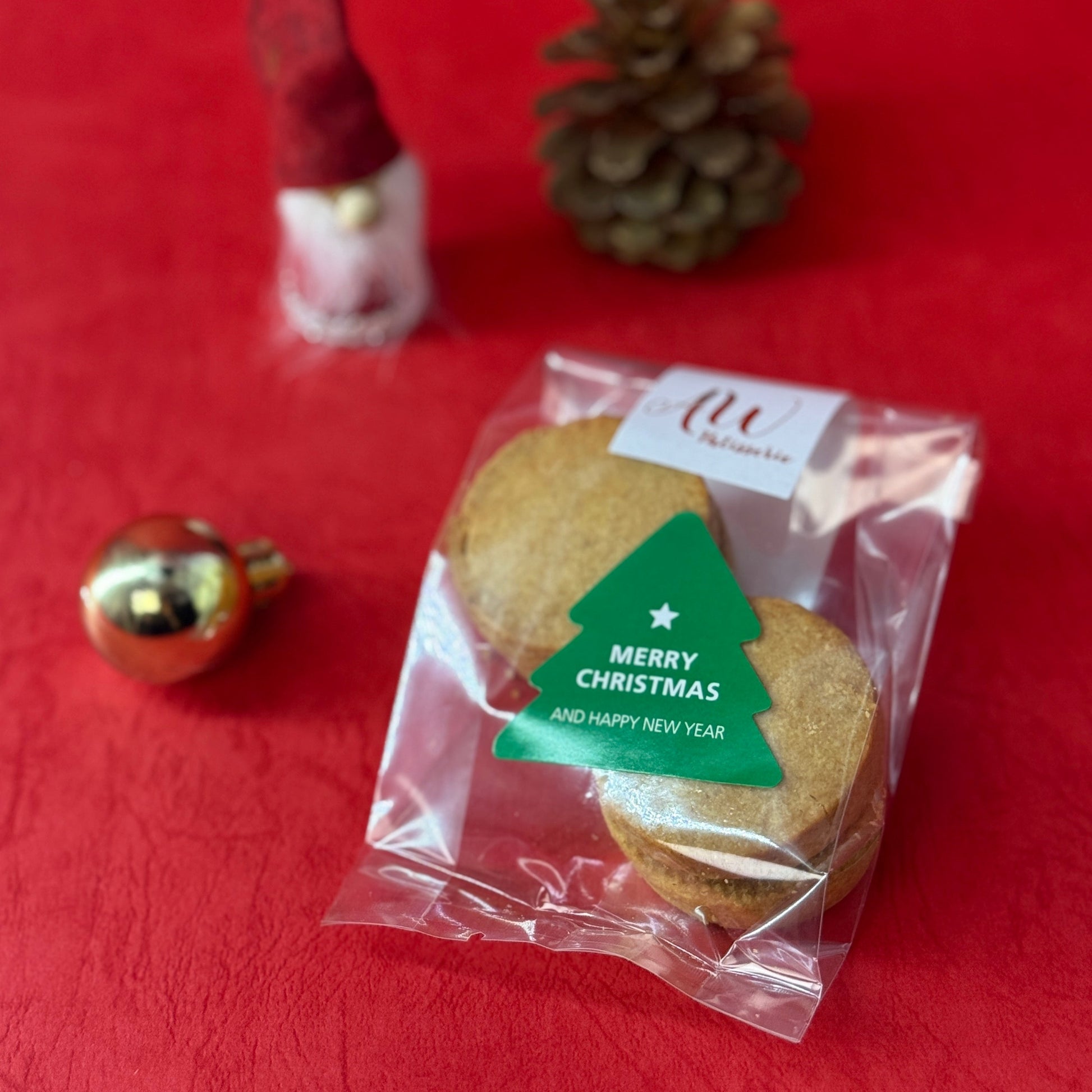 W_Patisserie_Christmas_Japanese kinako vegan handmade cookies